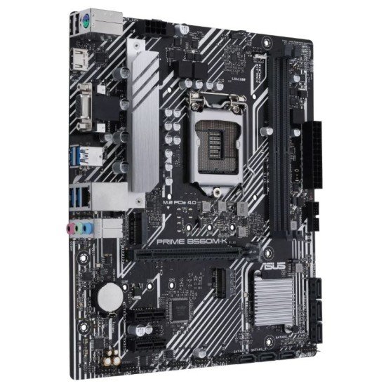 ASUS PRIME B560M-K Intel 10th and 11th Gen Micro ATX Used Motherboard