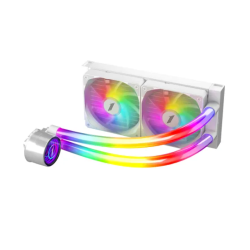 1STPLAYER MT240 INFINITE SPACE ARGB Liquid CPU Cooler White