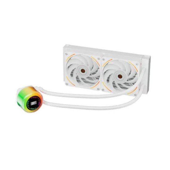 1STPLAYER CC 240 ARGB Liquid CPU Cooler White