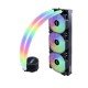 1STPLAYER MT360 MOTHRA ARGB Liquid CPU Cooler Black