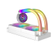 1STPLAYER MT240 INFINITE SPACE ARGB Liquid CPU Cooler White