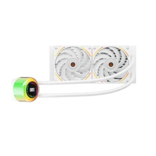 1STPLAYER CC 240 ARGB Liquid CPU Cooler White