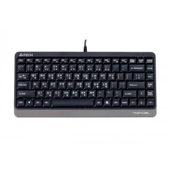 A4TECH FK11 USB Mini Keyboard With Bangla Black