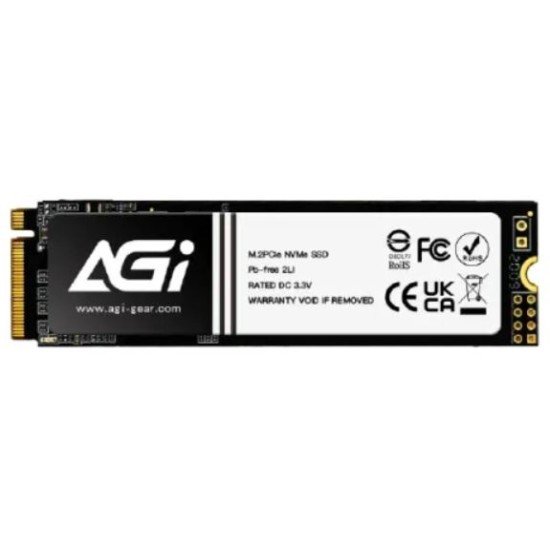 AGI AI298 512GB PCIe 3.0 NVMe M.2 SSD