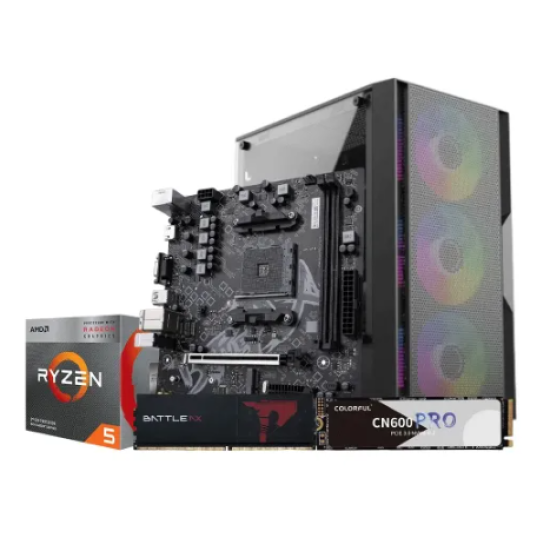 AMD Ryzen 5 3400G Processor Gaming Desktop PC