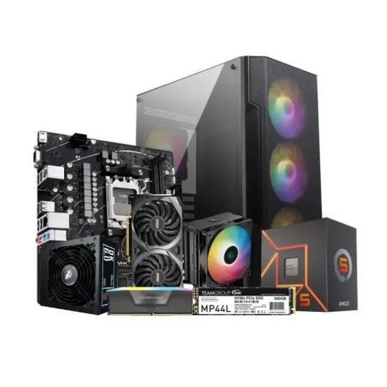 AMD Ryzen 5 7500F Budget Gaming PC