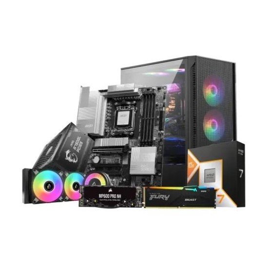 AMD Ryzen 7 9800X3D Gaming Desktop PC