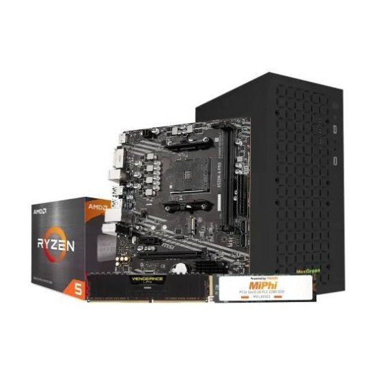 AMD Ryzen 5 5600G Budget Desktop PC