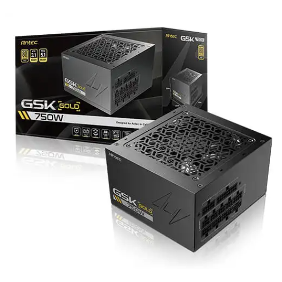 Antec GSK ATX3.1 750W 80 Plus Gold Full Modular Power Supply