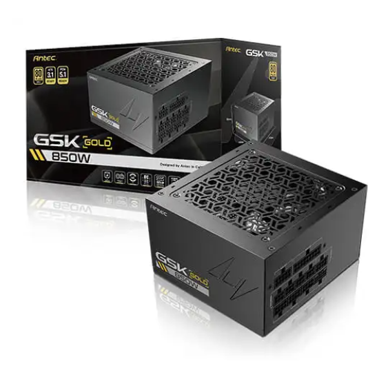 Antec GSK ATX3.1 850W 80 Plus Gold Full Modular Power Supply