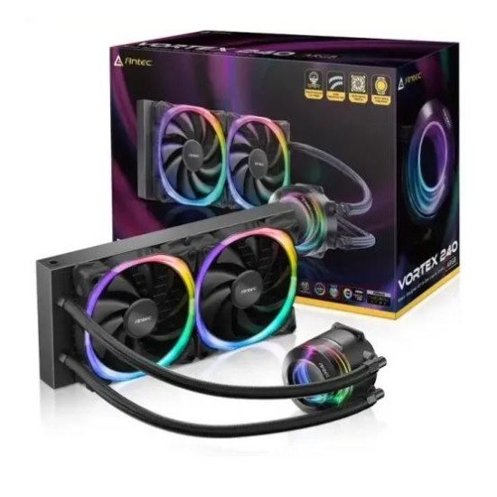 Antec Vortex 240 ARGB All-in-One Liquid CPU Cooler