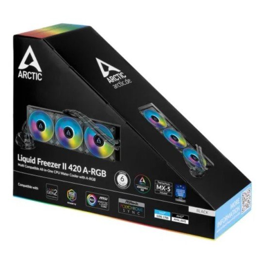 Arctic Liquid Freezer II 420 A-RGB All-in-One Liquid CPU Cooler
