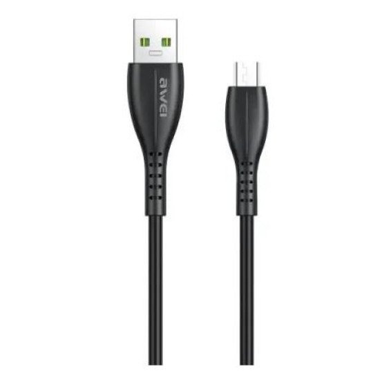 Awei CL-115M 1 Meter USB to Micro USB 2.4A Fast Charging Cable
