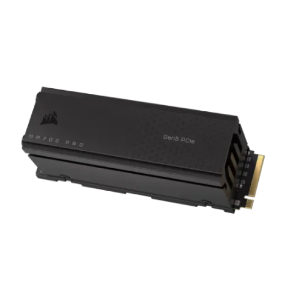Corsair MP700 PRO 1TB PCIe Gen5 NVMe 2.0 M.2 SSD With DRAM & Air Cooler