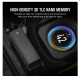 Corsair MP700 PRO 1TB PCIe Gen5 NVMe 2.0 M.2 SSD With DRAM & Air Cooler
