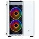 Corsair Crystal Series 280X RGB Tempered Glass Micro ATX Casing White