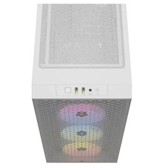 Corsair 3000D RGB AIRFLOW Mid-Tower ATX Casing White