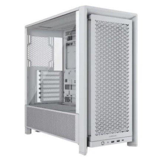 Corsair FRAME 4000D Modular Mid-Tower ATX Gaming Casing White