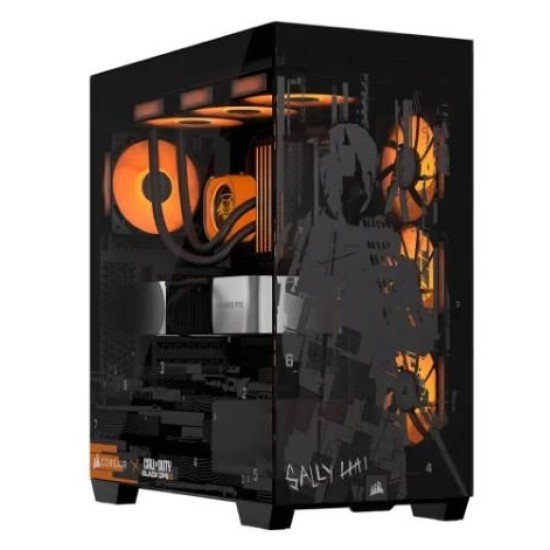 Corsair 3500X Call of Duty Black OPS 6 Edition E-ATX Mid Tower Gaming Casing