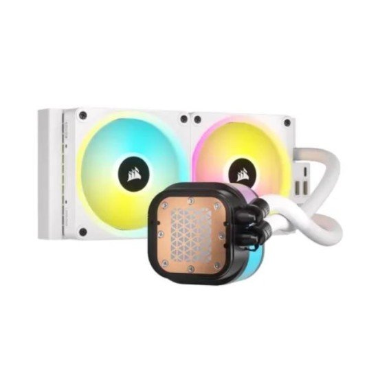 Corsair iCUE LINK H100i RGB 240mm ALL-IN-ONE Liquid CPU Cooler White