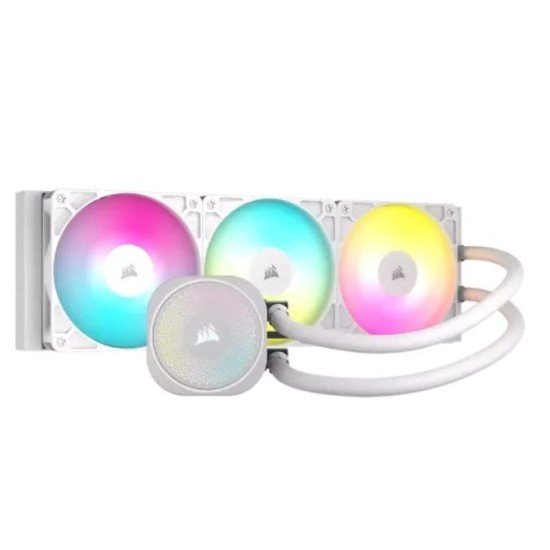 Corsair NAUTILUS 360 RS ARGB 360mm Liquid CPU Cooler White