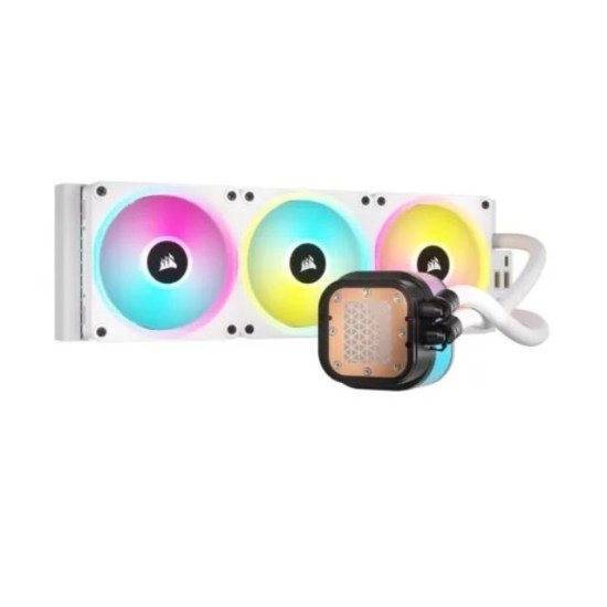 Corsair iCUE LINK H150i 360MM RGB AIO Liquid CPU Cooler White