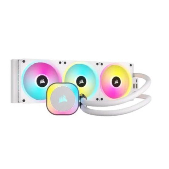 Corsair iCUE LINK H150i 360MM RGB AIO Liquid CPU Cooler White