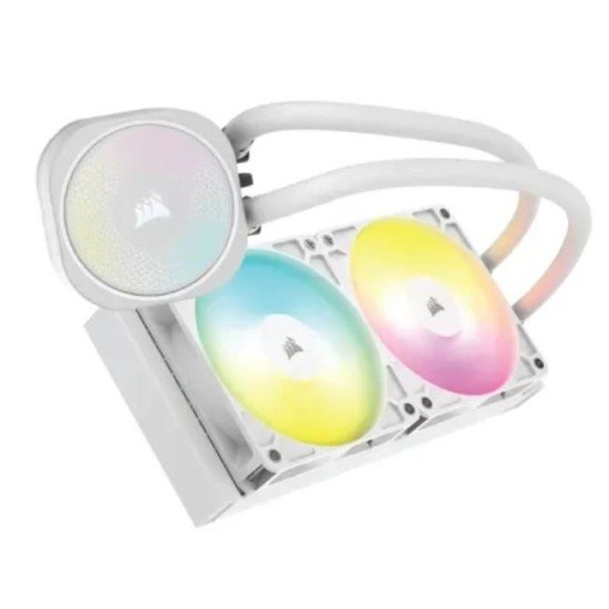 Corsair NAUTILUS 240 RS ARGB 240mm Liquid CPU Cooler White
