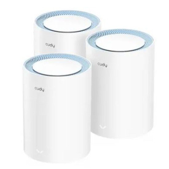 Cudy M1200 AC1200 Dual Band Mesh Router (3 Pack)