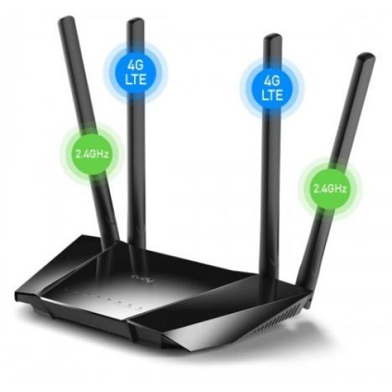 Cudy LT400 4G 300 Mbps Sim Supported Wireless Router