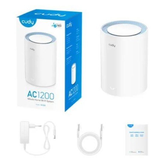 Cudy M1200 AC1200 Dual Band Mesh Router (1 Pack)