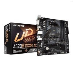 GIGABYTE A520M DS3H AC Ultra Durable AM4 Micro-ATX Motherboard