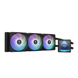 Gamdias AURA GL360 LCD ARGB All-in-One Liquid CPU Cooler With Display