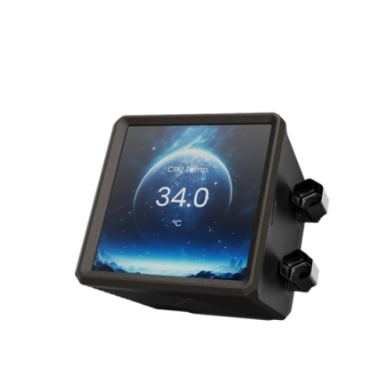 Gamdias AURA GL360 LCD ARGB All-in-One Liquid CPU Cooler With Display