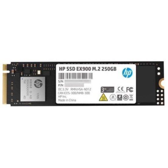 HP EX900 M.2 250GB PCIe NVMe Internal SSD