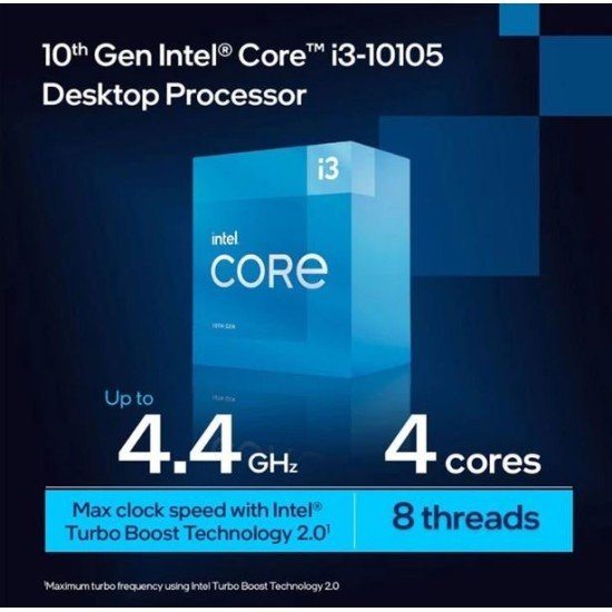 Intel Core i3 10105 10th Gen Comet Lake Processor