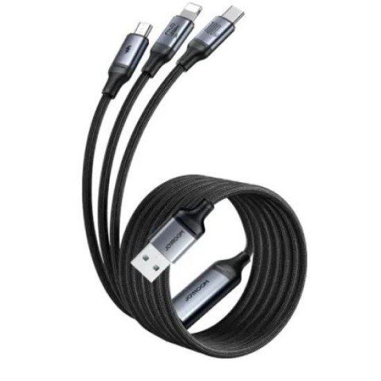 Joyroom A21 100W USB to 3-in-1 Fast Charging Cable