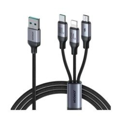 Joyroom A21 100W USB to 3-in-1 Fast Charging Cable