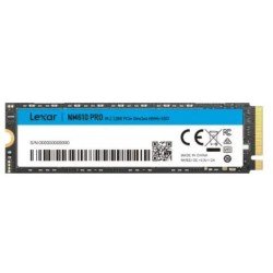 Lexar NM610 PRO 500GB M.2 2280 PCIe Gen 3x4 NVMe SSD