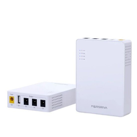 MARSRIVA KP3 10000mAh Smart Mini DC UPS for Router