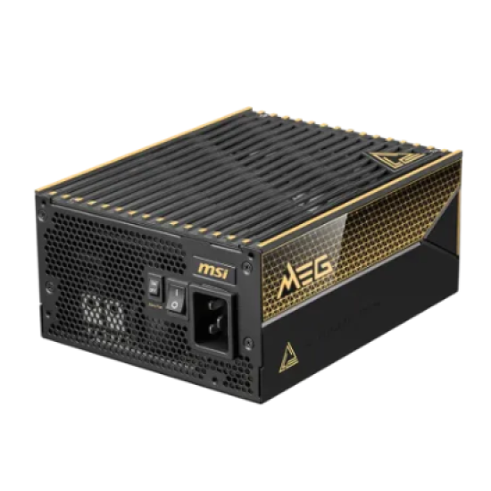 MSI MEG Ai1600T PCIE5 1600W 80 Plus Titanium Fully Modular Power Supply