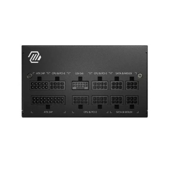 MSI MAG A750GL PCIE5 750W 80 Plus Gold Full Modular Power Supply