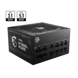 MSI MAG A750GL PCIE5 750W 80 Plus Gold Full Modular Power Supply