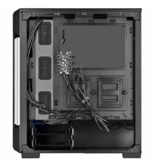 Corsair iCUE 220T RGB Tempered Glass Mid-Tower Smart Case -Black