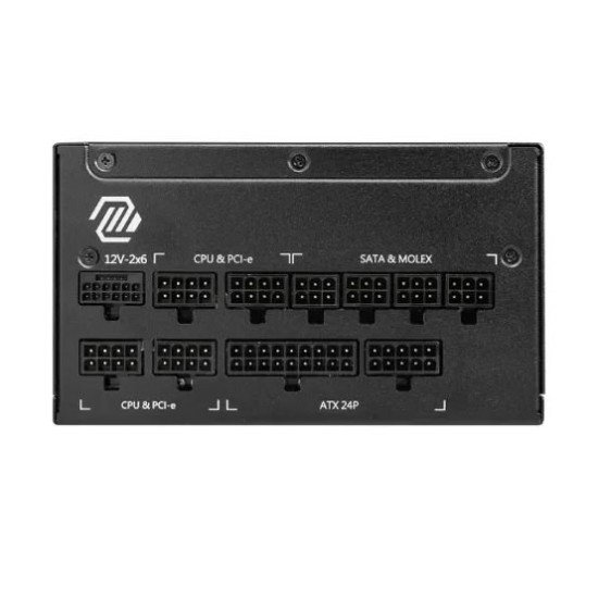 MSI MAG A1000GL PCIE5 1000W 80 Plus Gold Full Modular Power Supply