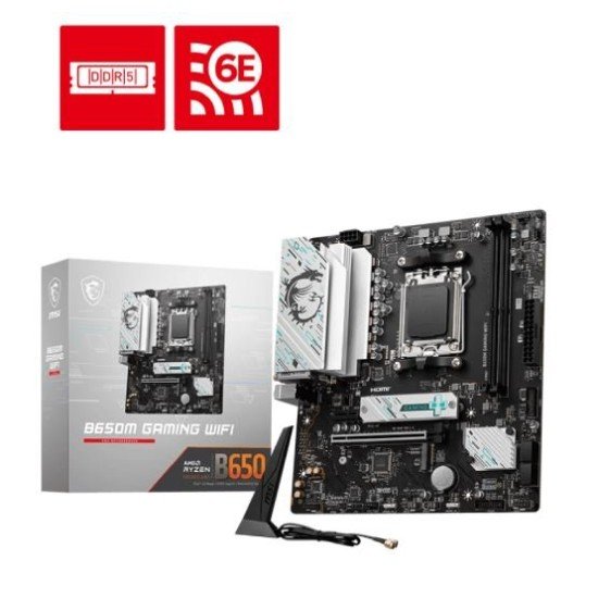 MSI B650M GAMING WIFI AM5 mATX Motherboard