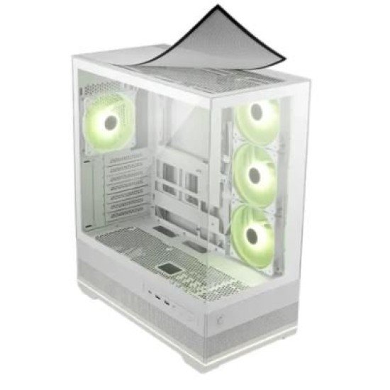 MSI MAG PANO 110R PZ WHITE ARGB ATX Mid Tower Gaming Casing