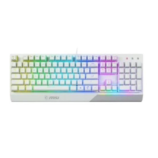 MSI VIGOR GK30 WHITE Wired RGB Gaming Keyboard