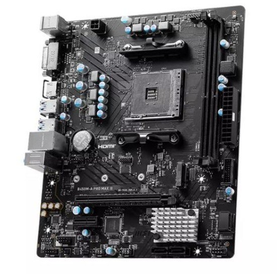 MSI B450M-A PRO MAX II AMD AM4 Motherboard