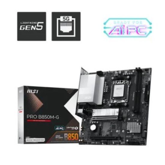 MSI PRO B850M-G AM5 mATX Motherboard